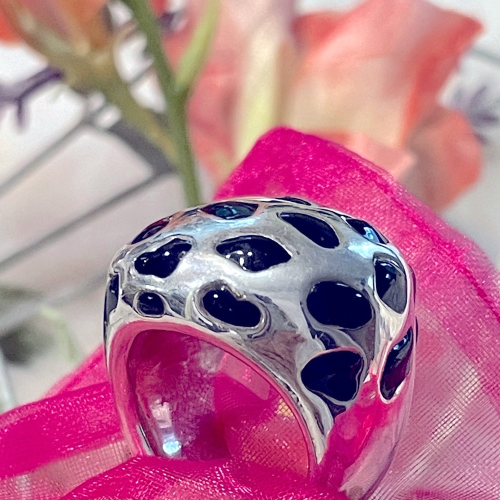 Chunky Simon Sebbag Dome Sterling Silver Ring